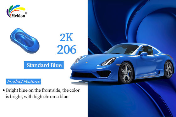 Cat Biru Stand 2K Cat Otomotif Kinerja Tinggi Penyemprotan Cat 2K