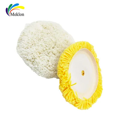 Pad Wol Putih Kuning Untuk Polishing Mobil, Perlengkapan pembersih mobil serbaguna