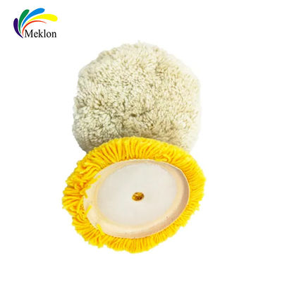 Pad Wol Putih Kuning Untuk Polishing Mobil, Perlengkapan pembersih mobil serbaguna