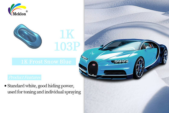 Good Gloss 1K Frost Salju Biru Warna Tinta Lapisan Mobil Perbaikan Otomatis Perbaiki Cat