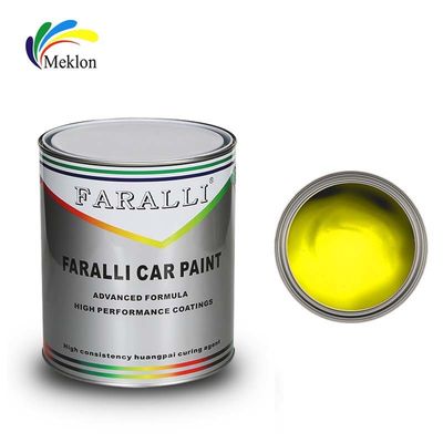 Cat Mobil Kuning Logam Top Coat Kelembaban tahan praktis Anti Fade