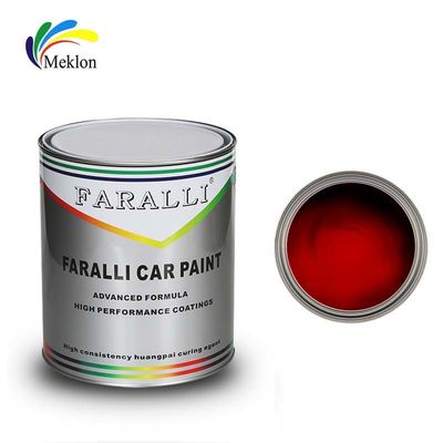 2K Cat Mobil Merah Rose Top Coat Metallik tahan pudar tahan lama