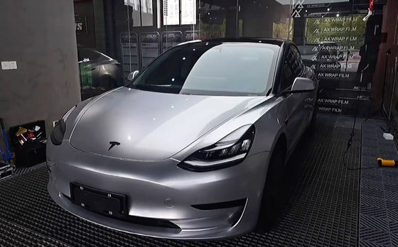 Cat Mobil Tahan Cuaca Warna Perak Tahan Alkali Tidak berbahaya