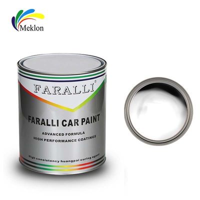 1K Auto Paint Refinish Coating Crystal Pearl Color Primer Cat mobil putih kristal