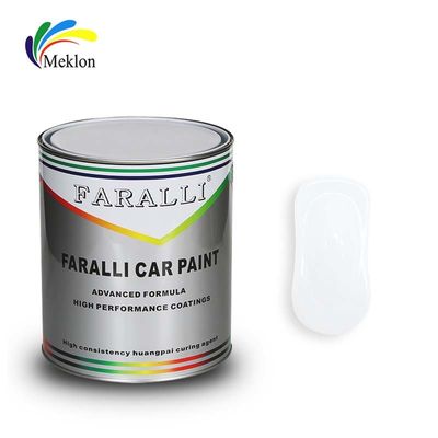 1K Auto Paint Refinish Coating Crystal Pearl Color Primer Cat mobil putih kristal