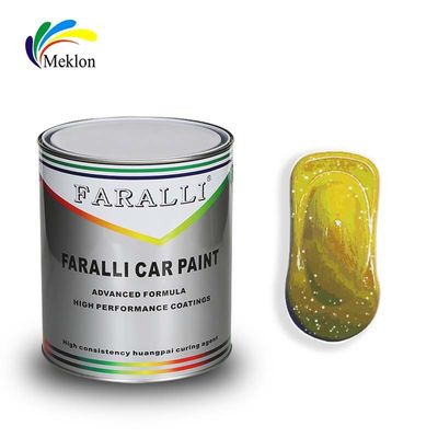 1K Crystal Yellow Pearl Auto Paint: Warna Cerah & Tahan Cuaca untuk Karoseri Mobil