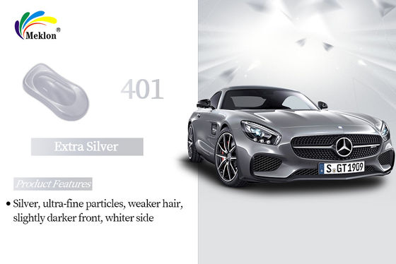UV Proof 1K Metallic Silver Cat Mobil Tahan Alkali Glossy