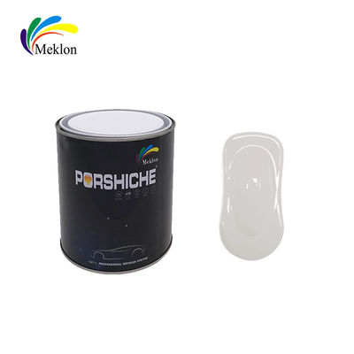 1K Anti UV Refinish Cat mobil kasar Putih Mutiara Warna Cerah Eksterior