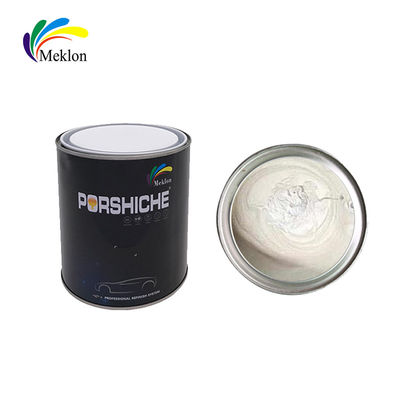 1K Anti UV Refinish Cat mobil kasar Putih Mutiara Warna Cerah Eksterior