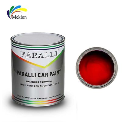 Cat mobil tahan asam Basecoat Solid Warna Merah Anti-oksidasi