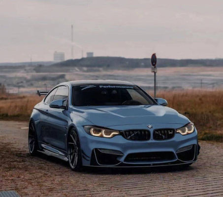Neptune Blue Refinish Car Paint Wet Spray tahan lama Untuk BMW A85