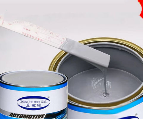 Anti Korosi Mobil Polyester Putty tahan karat tahan asam Warna abu-abu