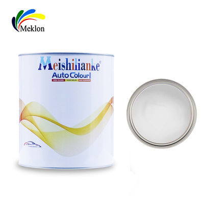 Crystal White 1K Car Paint Basecoat Anti-Oxidation Bahan akrilik