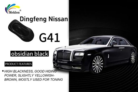 Dongfeng Nissan G41 Obsidian Hitam Refinish Cat Mobil Subltle Metallic Shine Akrilik