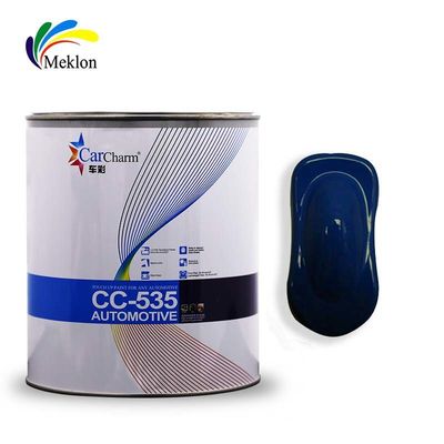 UV Resistance Spray Car Refinishing Paint 1K Blue Car Coating Untuk Diperbaiki