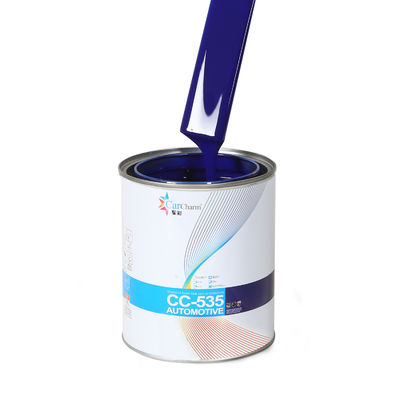 Acrylic Resin Auto Refinish Paint Car Liquid Coating 1K Biru Cerah