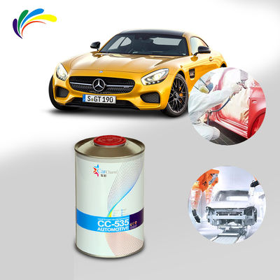 IS09001 Lapisan dasar otomotif Cat medium yellow Touch Up Rust Oleum Adhesif kuat