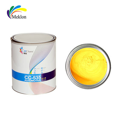 IS09001 Lapisan dasar otomotif Cat medium yellow Touch Up Rust Oleum Adhesif kuat