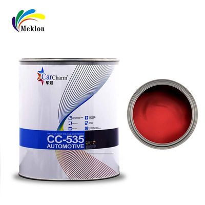 Warna Cerah Cat Refinish Mobil Kandungan Padat Tinggi 1K Basecoat Warna Auto Paint
