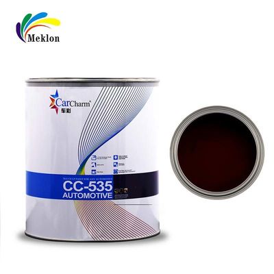 High Hardness Auto Refinish Paint 2K Topcoat Meskipun Cat Mobil Hitam