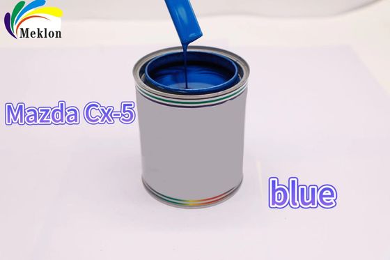 Meklon SKYACTIV Refinish Car Paint Blue Auto Coating Kemewahan Dan Kecergasan Untuk 41B