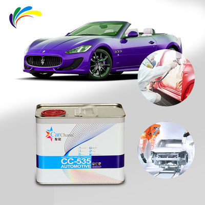 Cat mobil Desain menarik 2K Perbaiki Cat Otomatis Bahan resin akrilik