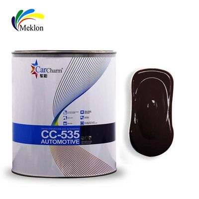 Cat mobil Desain menarik 2K Perbaiki Cat Otomatis Bahan resin akrilik