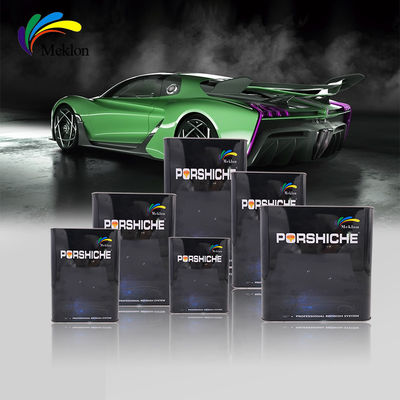 Auto Paint Penampilan Dengan Melalui Hijau Refinish Cat Mobil