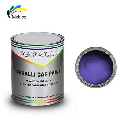 Kualitas tinggi 2K Automotive Coat Untuk Mobil Anda Ungu Perbaiki Cat Mobil