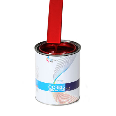 Cat Customization Fine Red Pearl Ready Mixed Car Paint untuk Aplikasi Otomotif
