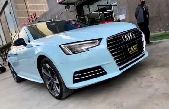 Cat Mobil Campuran Siap Untuk Audi LX5D Glacier Biru Dengan Warna Cocok Pakaian