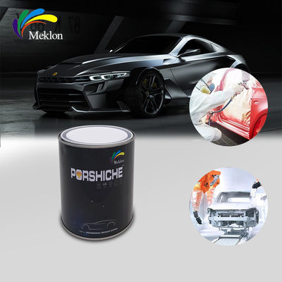 Obsidian Hitam Refinish Cat Mobil dengan Glow Metallic halus untuk Dongfeng Nissan G41
