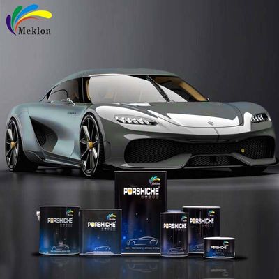 Obsidian Hitam Refinish Cat Mobil dengan Glow Metallic halus untuk Dongfeng Nissan G41