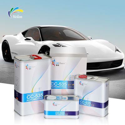 Cat mobil putih halus yang mengkilap, cat acrylic tahan lama untuk mobil