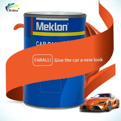 2K Cat Mobil Oranye Lapisan Atas Cepat Pengeringan Kecepatan dan Efisiensi yang Ditingkatkan