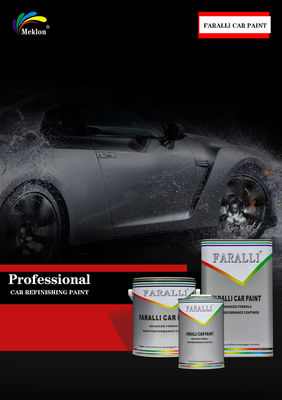 Tornado Orange Refinish Cat Mobil Untuk Dongfeng Nissan Sylphy Vibrant Dan awet Finish