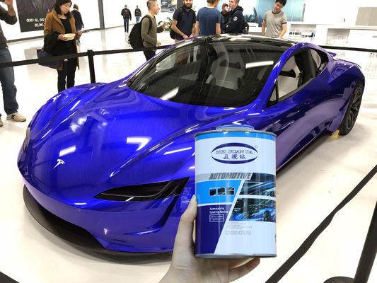 Cat Mobil Putih Murni 2K yang tahan lama untuk ketahanan suhu tinggi