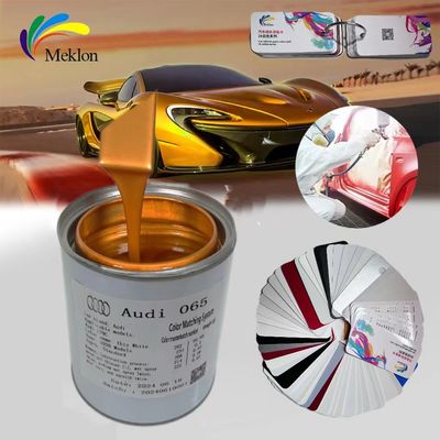 Toyota 1B2 Performa Tinggi Emas Perbaiki Formula Cat Mobil untuk perbaikan