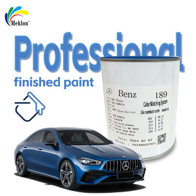 Benz 189 Hitam Biru Mutiara Siap Campuran Cat Mobil Grosir