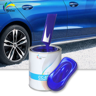 Mobil Bintang Biru Mutiara Rampung Cat High Gloss Dengan Pasokan Otomatis