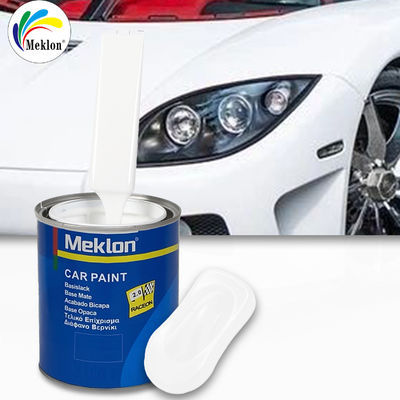 Penutup tinggi tinggi tambahan putih automotive cat finishing dengan Voc rendah