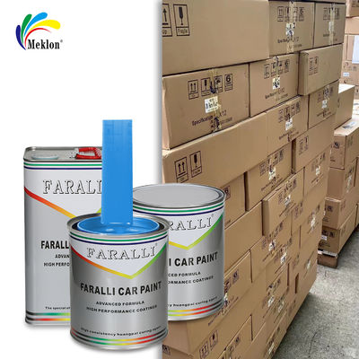1K Frost salju Biru Gloss Akrilik Solid Warna Cat Otomotif untuk perbaikan mobil bekas