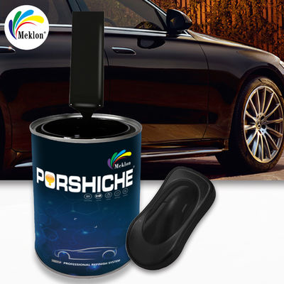 2K Automotive Acrylic Resin Black Paint 2K Top Color Paint Lapisan Akrilik Auto Refinish Paint