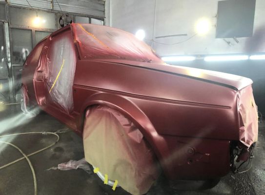 Grosir Automotive Refinish Repair Paint 2k Solid Color Clear Topcoat Cat mobil otomotif