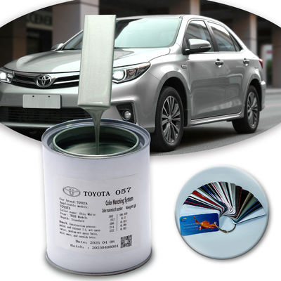 Cat Mobil Akrilik Mutiara Putih Toyota 057 1k Pasokan Langsung Pabrik Dengan Formula Waterborne Ramah Lingkungan Cepat Kering