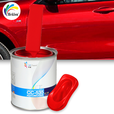 Cat Mobil Cepat Kering Merah Menyala Performa Tinggi 1K Cat Mobil