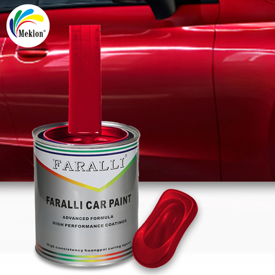 Penjualan Langsung Pabrikan Cat Mobil Merah Terang Gloss Tinggi Berkelanjutan Tahan UV