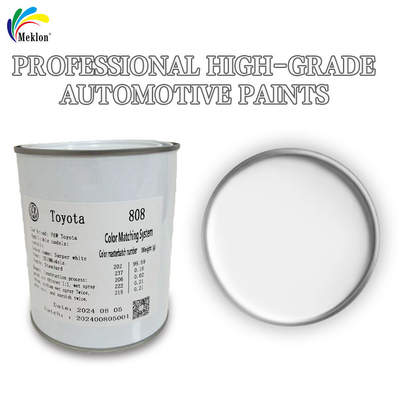 Cat Mobil Putih Kemurnian Tinggi Meklon - Lapisan Resin Akrilik VOC Rendah