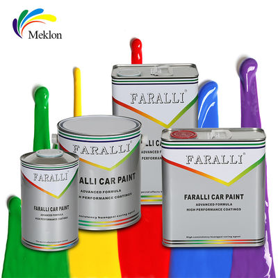 Berbasis minyak 2K Mobil Clear Coat Varnish Anti Goresan tahan cuaca