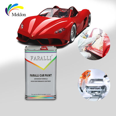 Waterproof Automotive 2K Clear Coat Tidak berbahaya tahan kimia